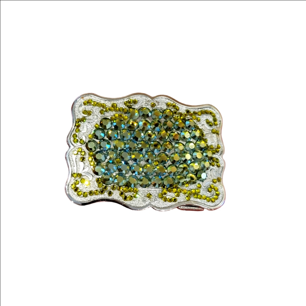Custom made rhinestone buckle